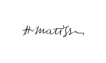 Image: “Henri Matisse’s Autograph”, 1951.