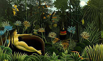 Image: Henri Rousseau, “The Dream”, 1910.