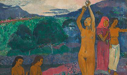 Image: Paul Gauguin, “The Invocation”, 1903.