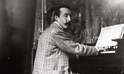 Image: Alphonse Mucha, “Gauguin playing the harmonium in Mucha's studio”, circa 1895.