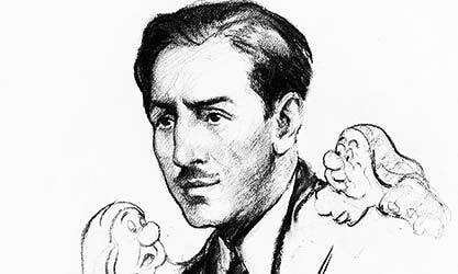 Image: Samuel Johnson Woolf, “Walt Disney”, 1938.