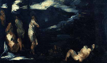 Image: Paul Cézanne, “Baigneurs”, 1870.