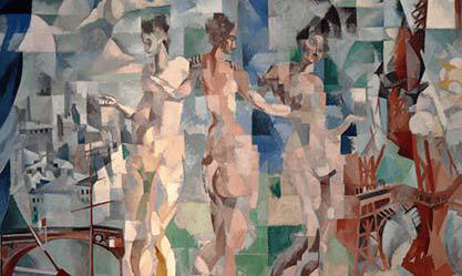 Image: Robert Delaunay, “La Ville de Paris”, 1912.