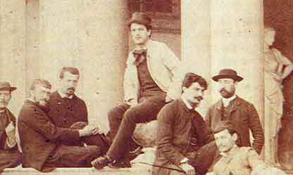 Image: “Claude Debussy During His Studies In Rome”, 1885.