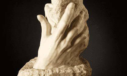 Image: Auguste Rodin, "The Hand of God", 1898.
