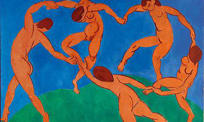 Image: Henri Matisse, “Dance”, 1909 - 1910.
