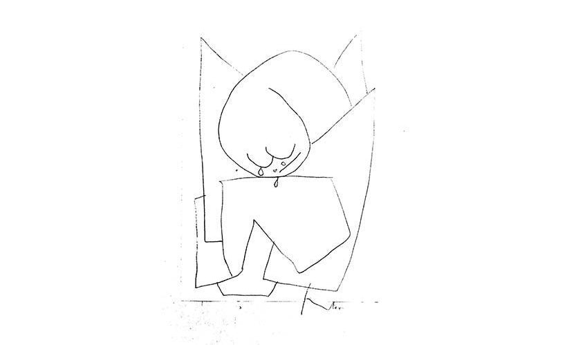 Image: Paul Klee, “Es Weint(It Is Crying)”, 1939.