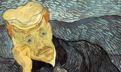 Image: Vincent van Gogh, “Portrait of Dr. Gachet”, 1890.
