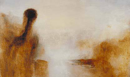 Image: Joseph Mallord William Turner, “Landscape with Water”, circa 1840.