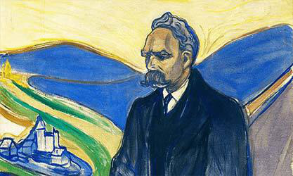 Image: Edvard Munch, “Friedrich Nietzsche”, 1906.